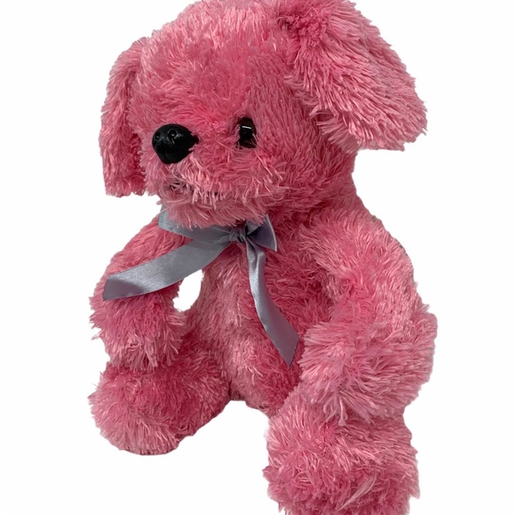Ramona Pink Puppy Dog Plush 12” Stuffed Animal Toy - Picture 3 of 6
